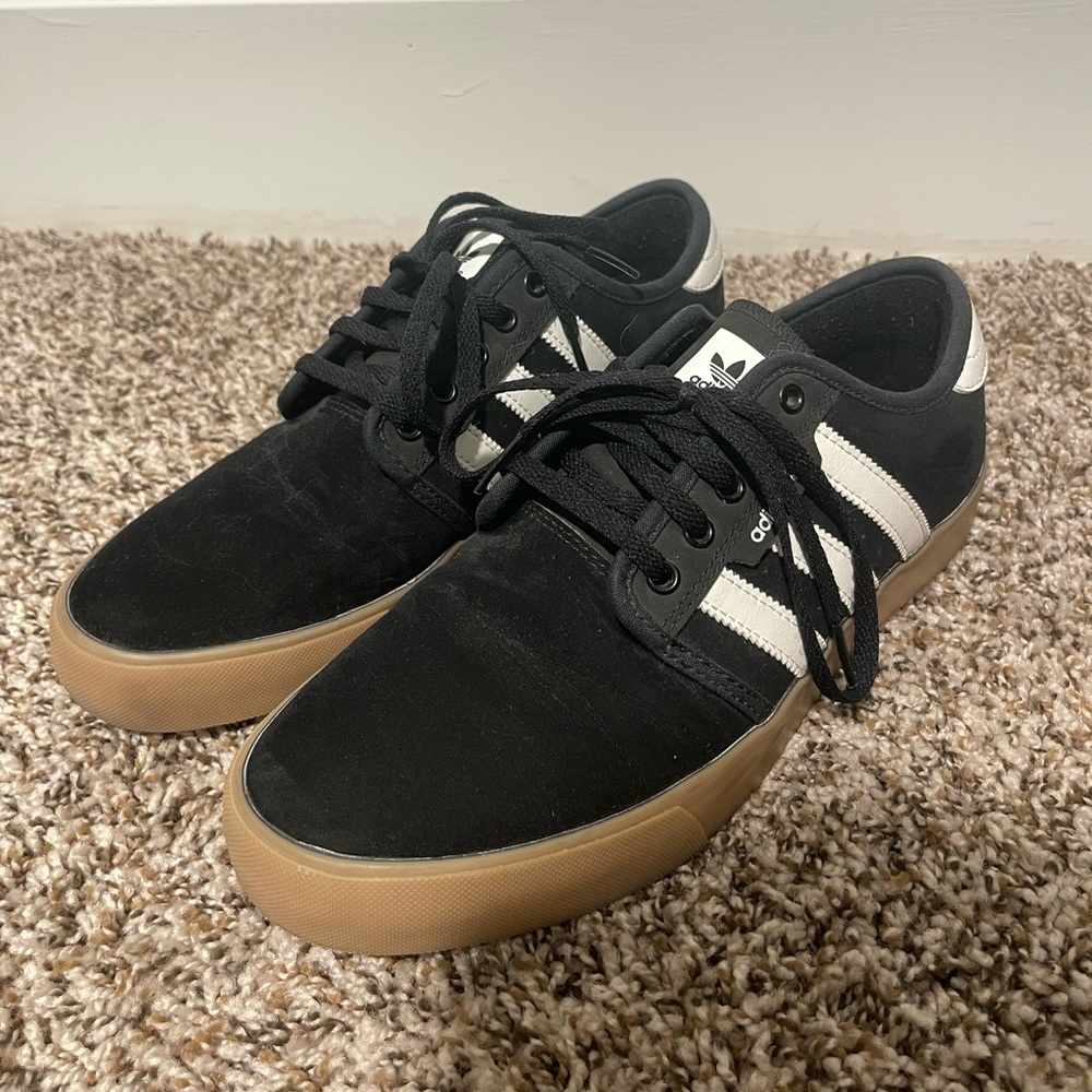 Men’s Black Suede Adidas